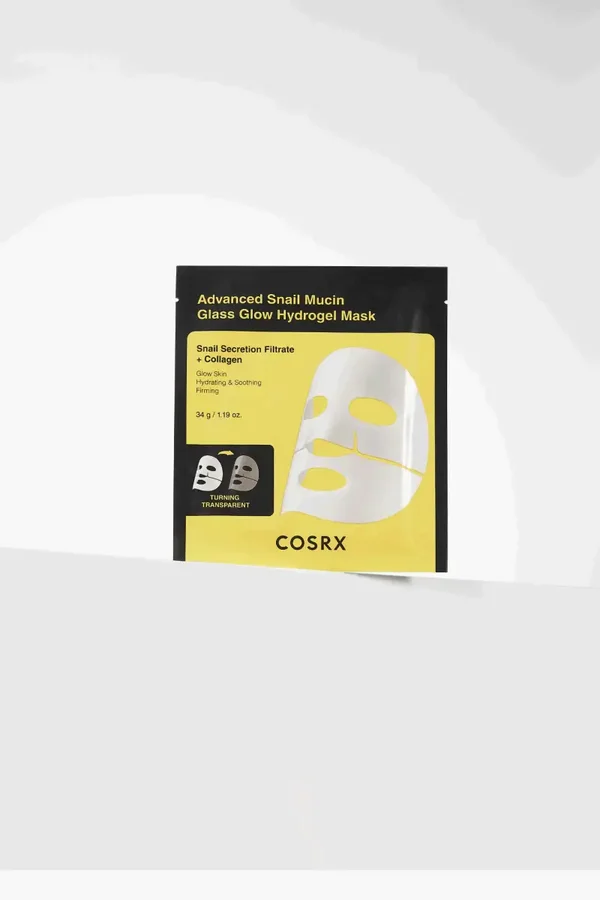 Advanced Snail Mucin Glass Glow Hydrogel Mask COSRX