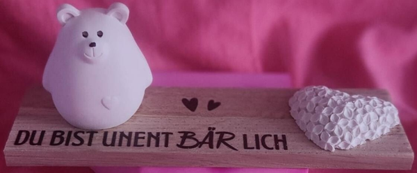 Du bist unent Bärlich    Liebesbär