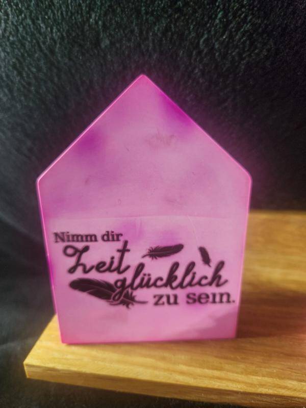 Deko Haus Pink