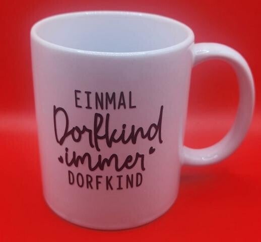 Kaffetasse Dorfkind