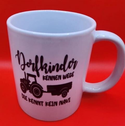 Kaffetasse Dorfkinder