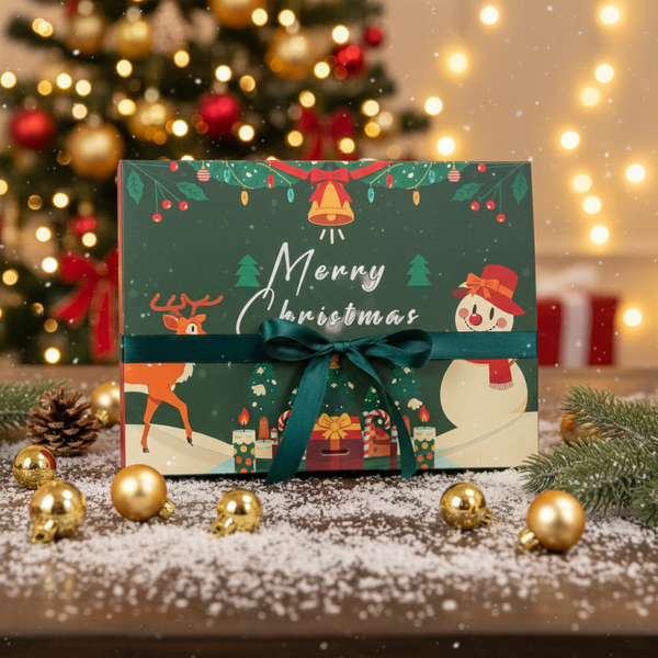 Coffret découverte de Noël vert
