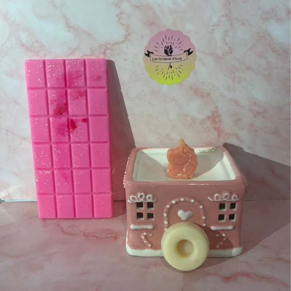 Fondant Rose vanillée