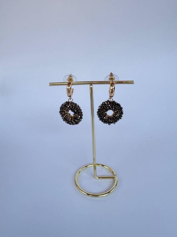 Grey earrings