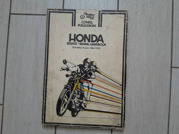 Service repair handbook 125-350cc Twin 1964-72 (format papier)