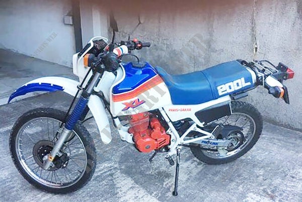 Housse de selle Honda XLR 200 1984