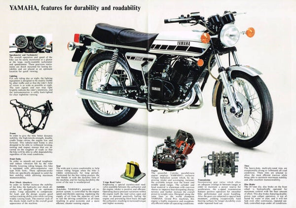 Housse de selle Yamaha RD 250/400 C