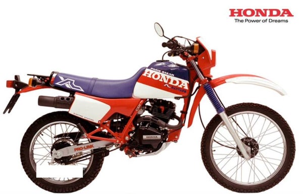 Housse de selle Honda XLR 125 Paris Dakar