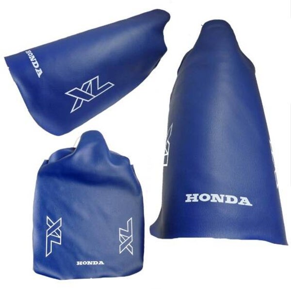 Housse de selle Honda XLR 600 1986-87 Bleu