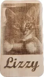 Gegraveerd Huisdierportret