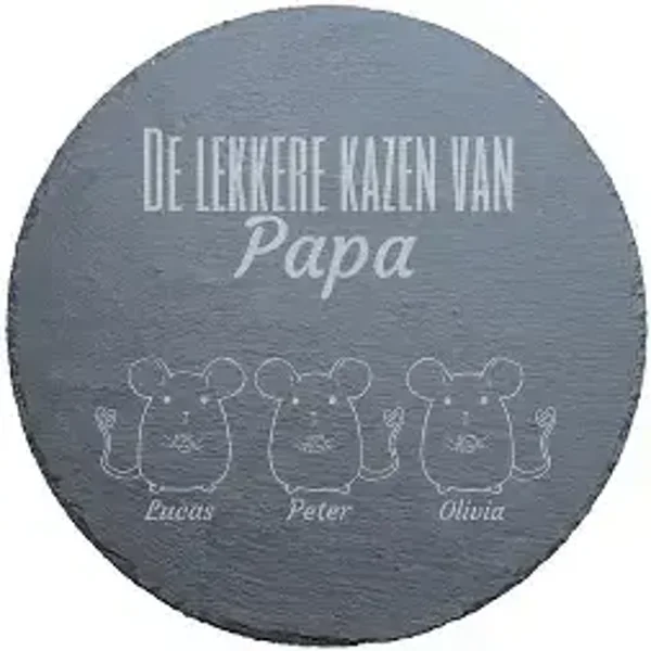 Gepersonaliseerde Leistenen Onderzetters