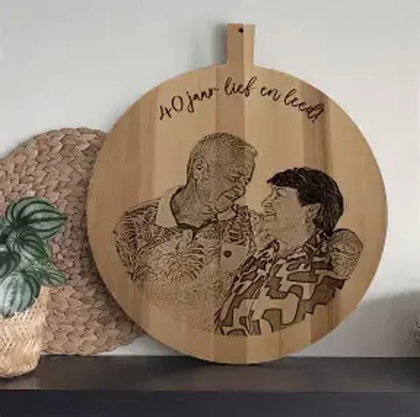 Gepersonaliseerde Houten Snijplank