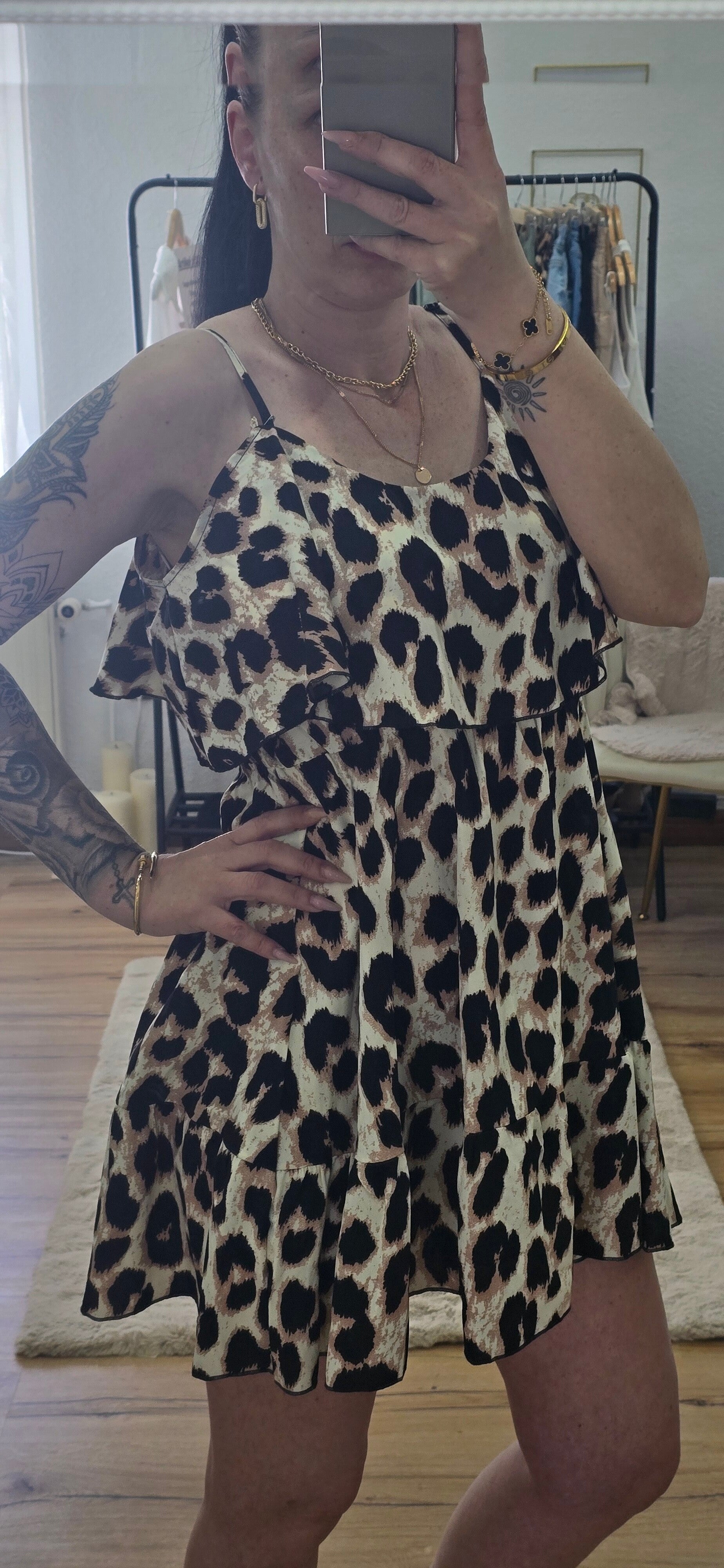 kurzes Sommerkleid -LEO-