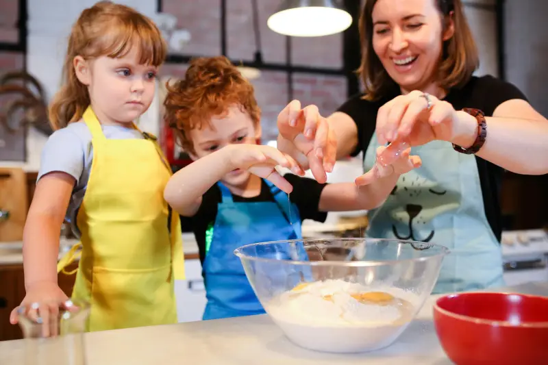 Cocinar con niños recetas