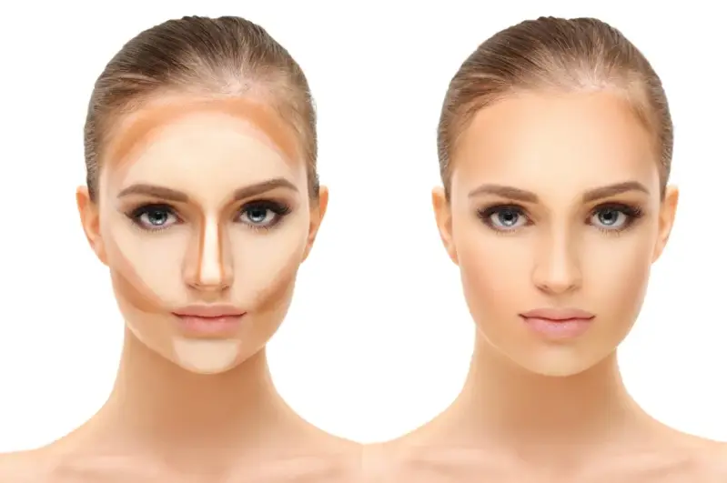 técnicas de contouring y highlighting, esculpir rostro, maquillaje fácil, iluminar rostro, contouring para principiantes, tutorial de maquillaje.