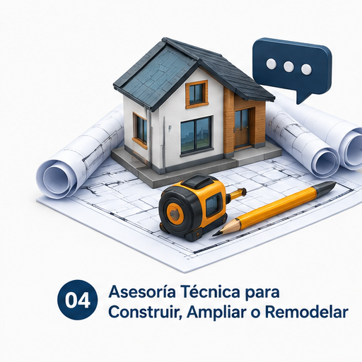 Asesoria tecnica para construir ampliar o remodelar