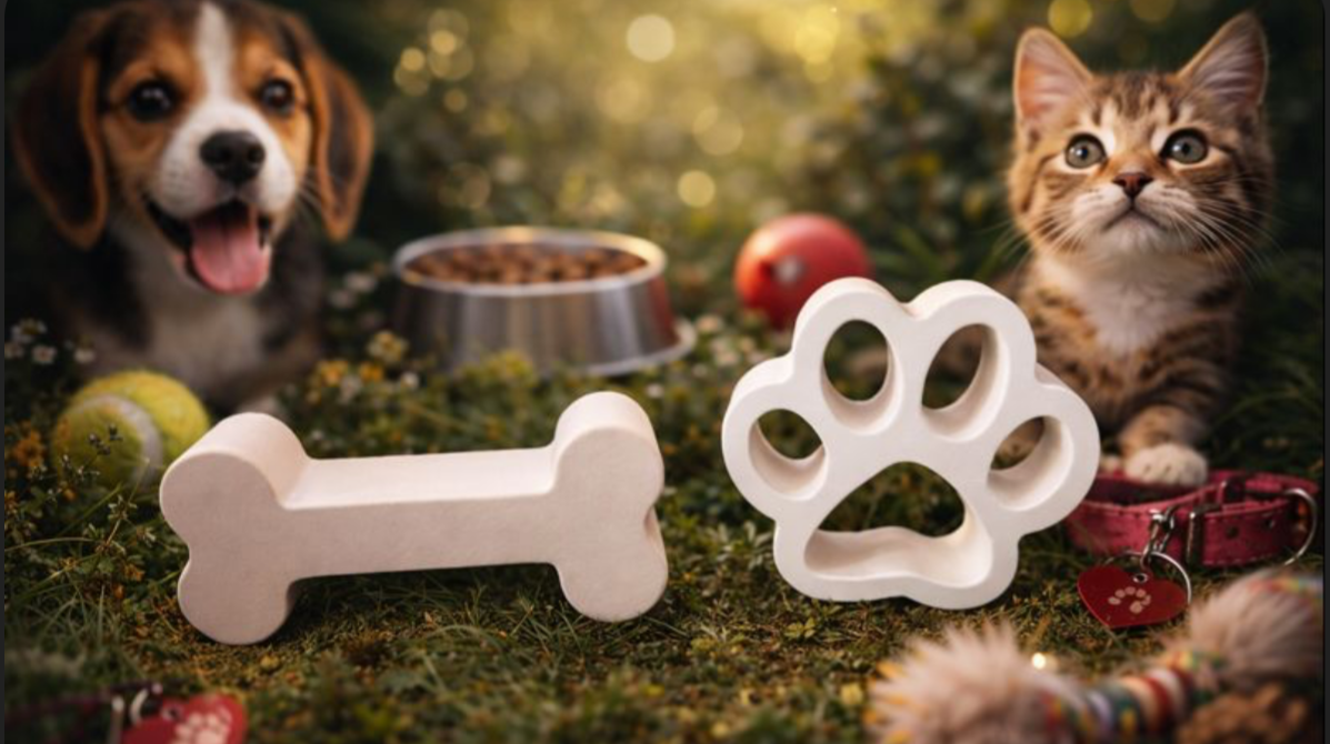 Hundeknochen-Hundepfote