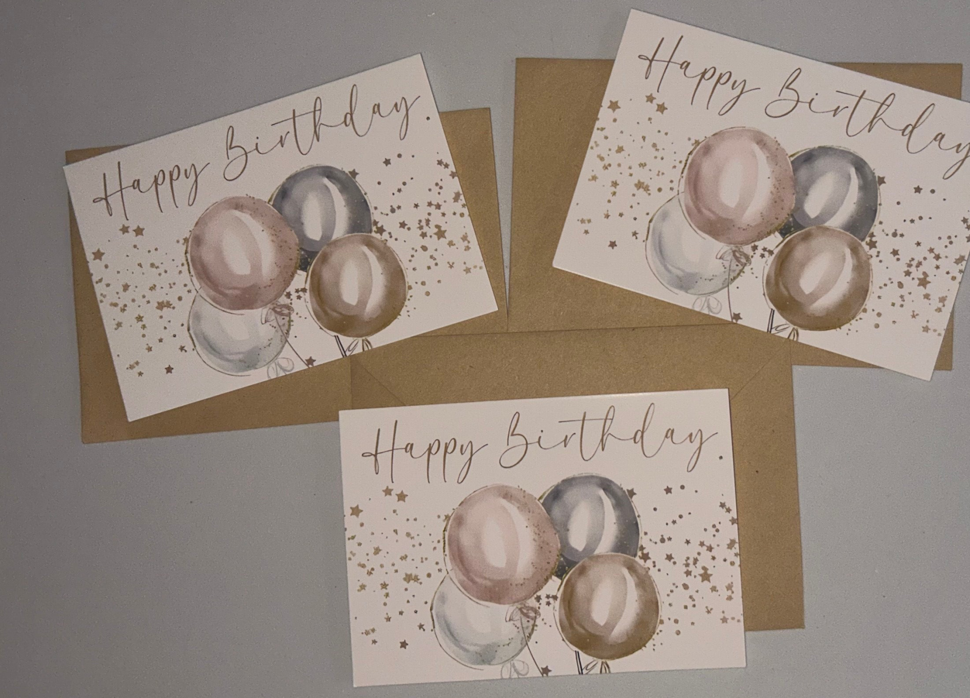 Geburstagskarte inkl. Umschlag