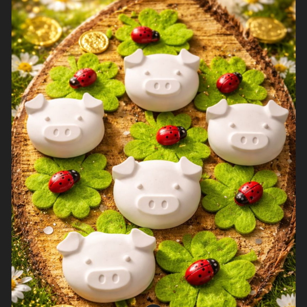 Happy New Year-Good Luck! Glücksschweinchen