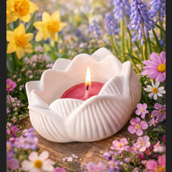 Lotusblüte für ein Teelicht