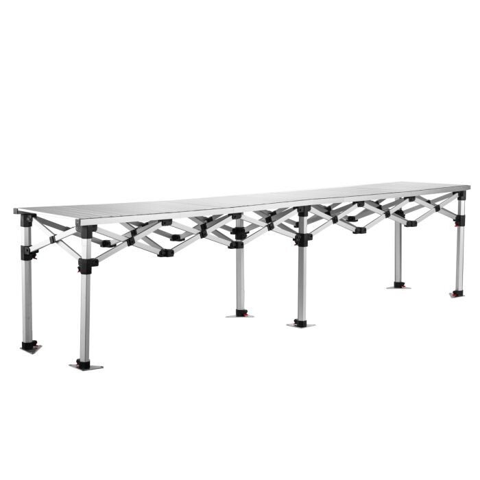Easy up Tafel 280cm 4 hoogtes verstelbaar