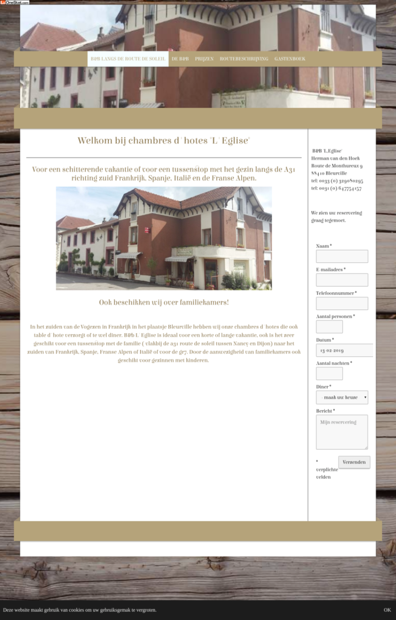 b&b in de vogezen