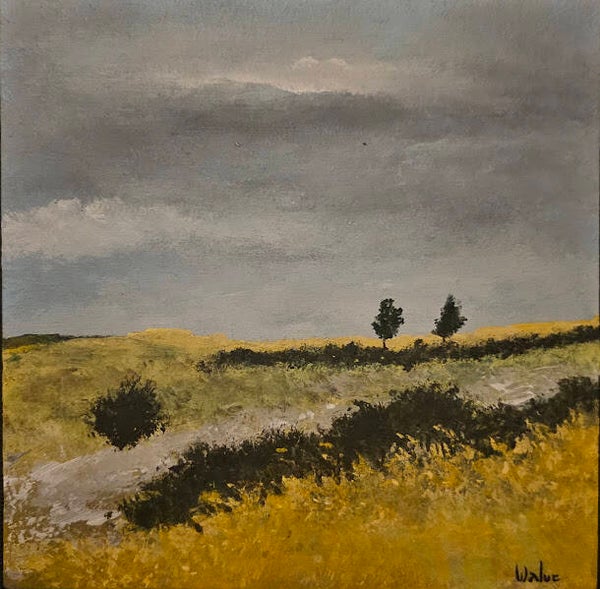 13x13 cm Après l'orage