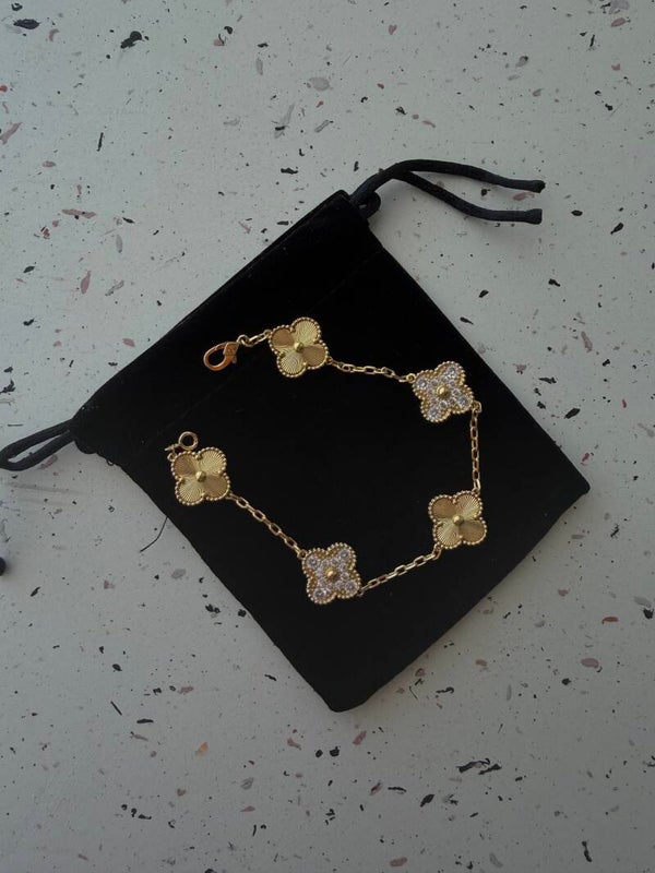 Armband Gold mit Stein