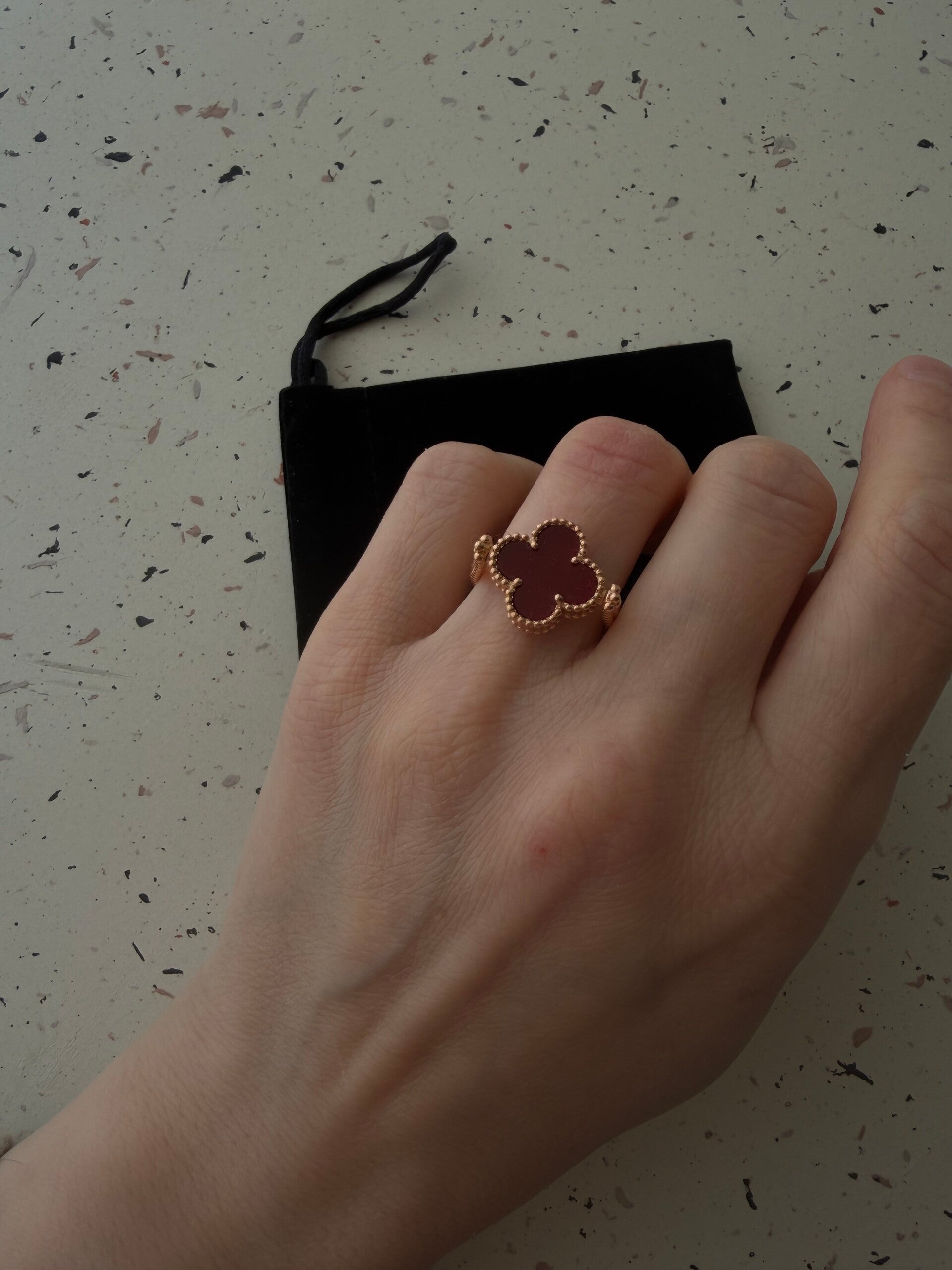 Ring Rosé Gold zweiseitig