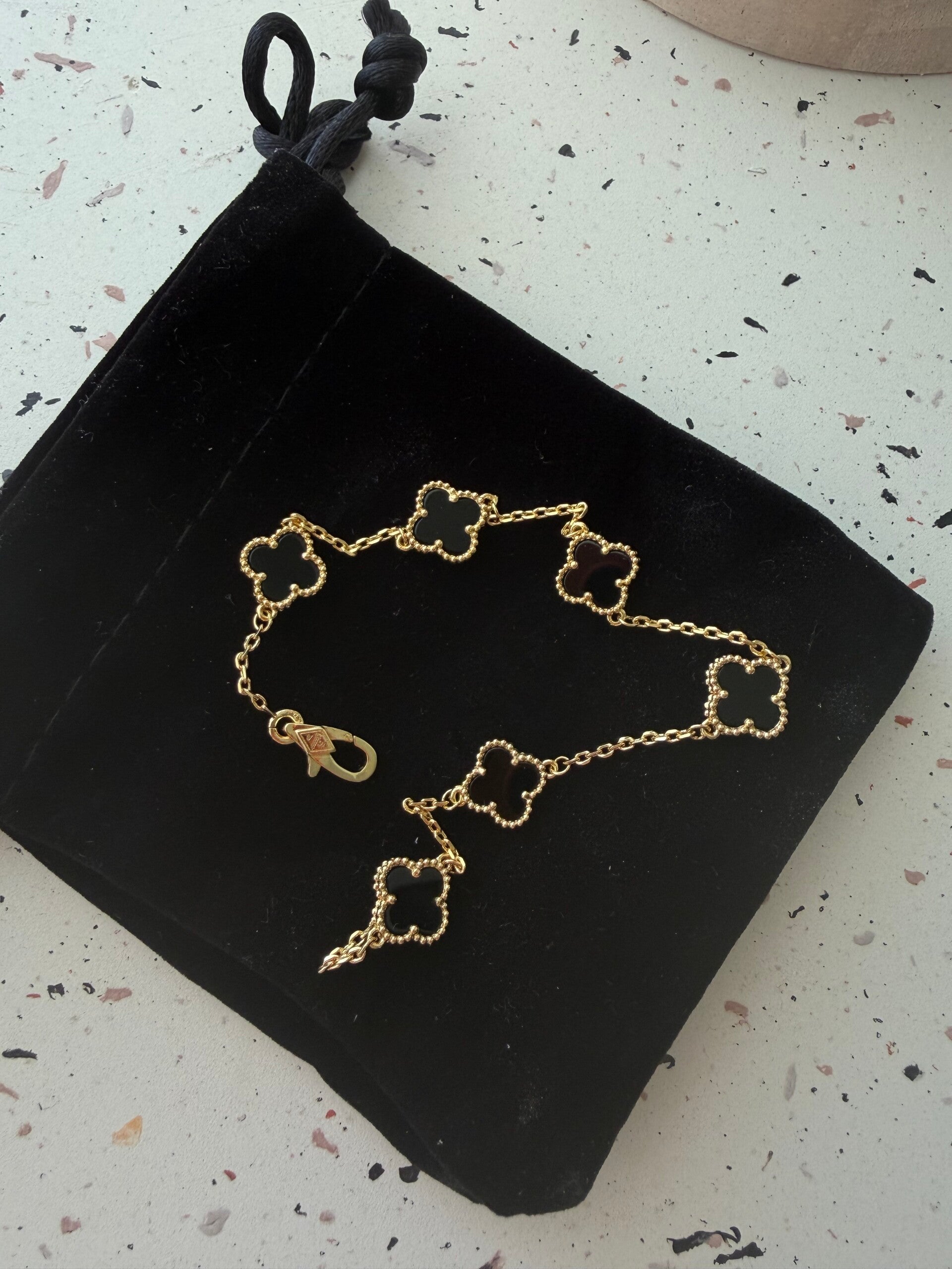 Armband Kleeblatt klein