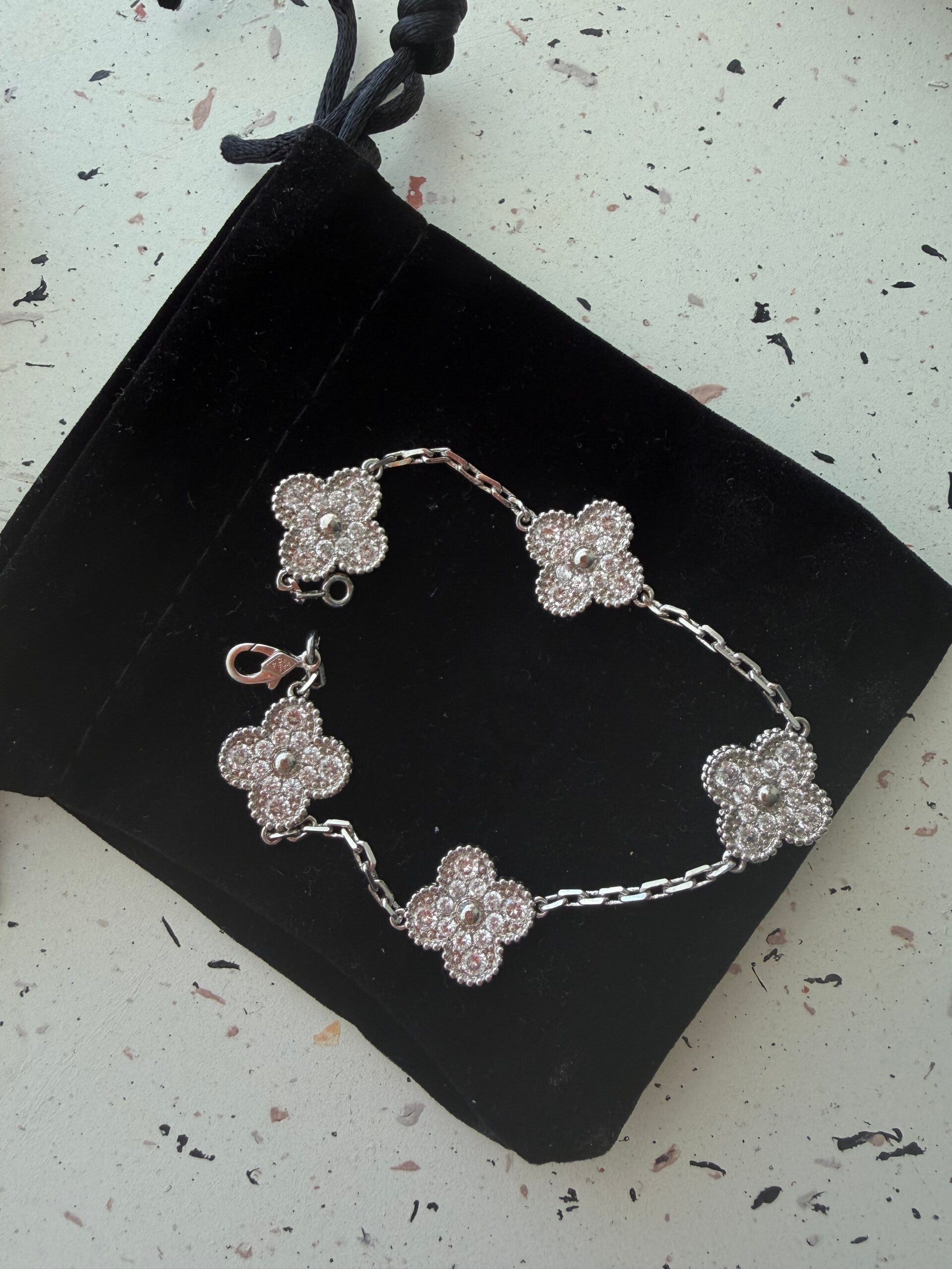 Armband Silber mit Steine