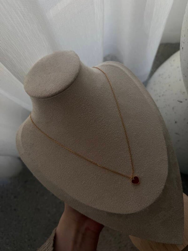 Halskette Herz Rose Gold