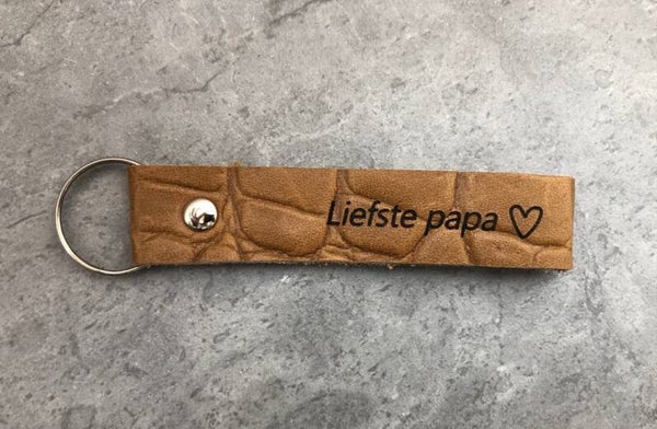 Liefste papa sleutelhanger