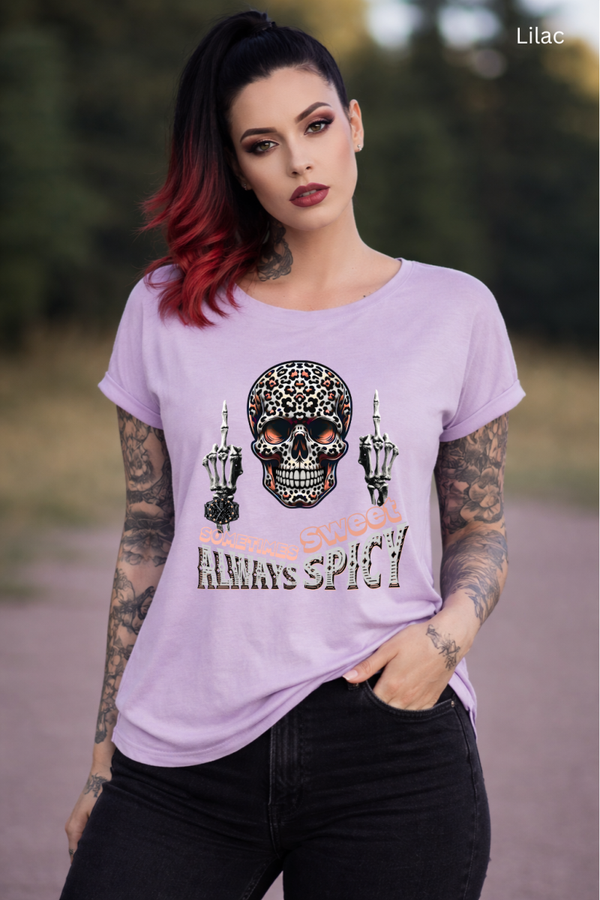 Slup Tee - Sometines Sweet Always Spicy Orange