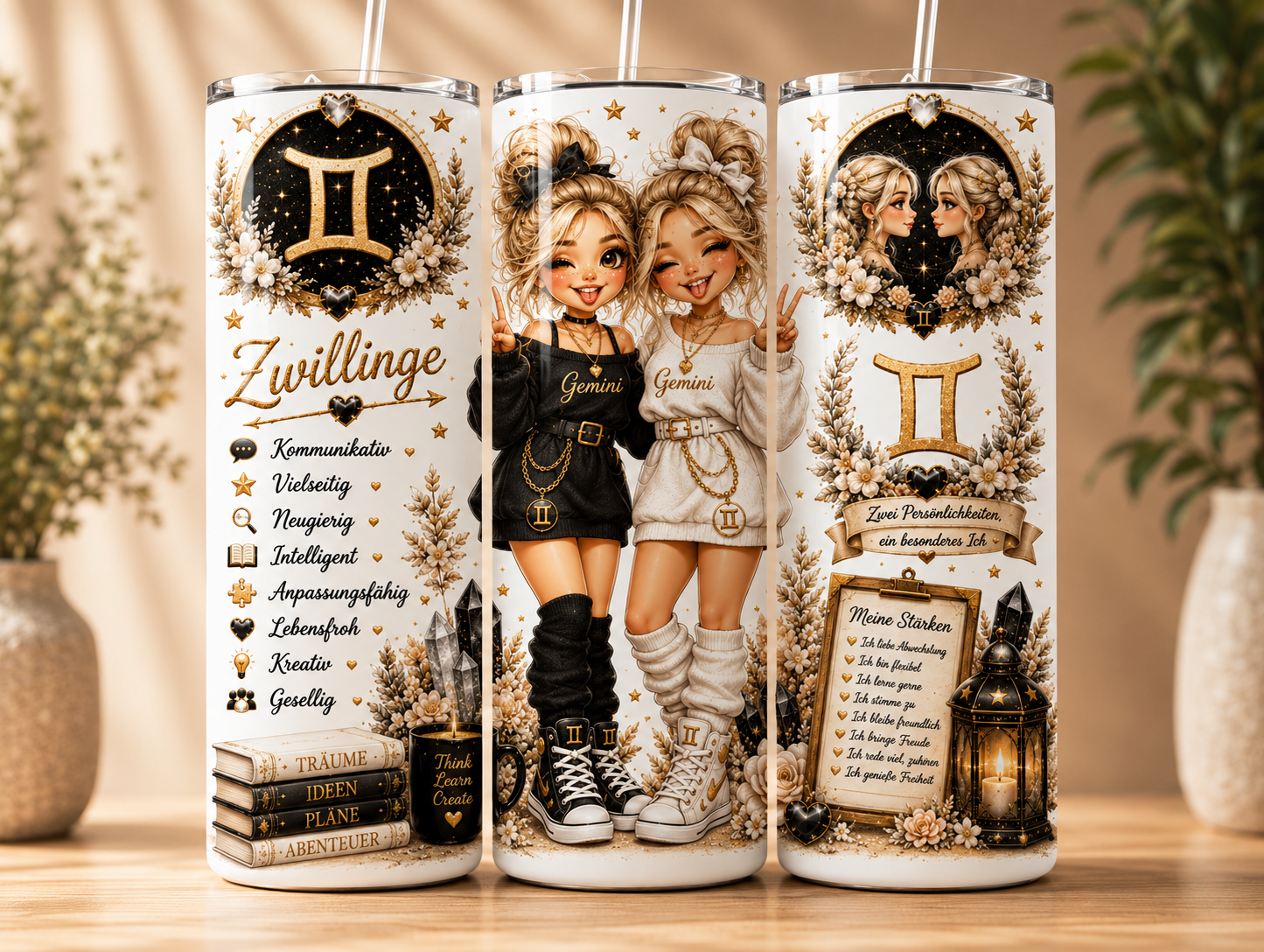 Thermobecher 590 ml - Zwillinge