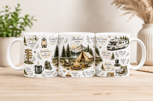 Tasse 300ml - Camping Abenteuer
