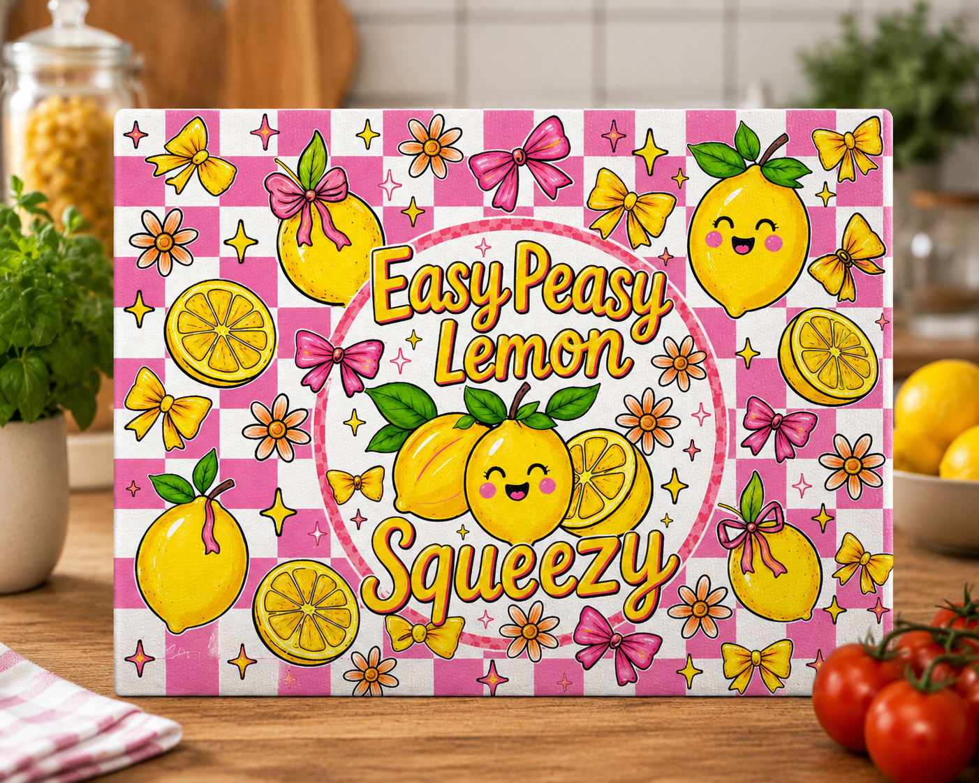Schneidebrett -  Easy Peasy Lemon Squeezy