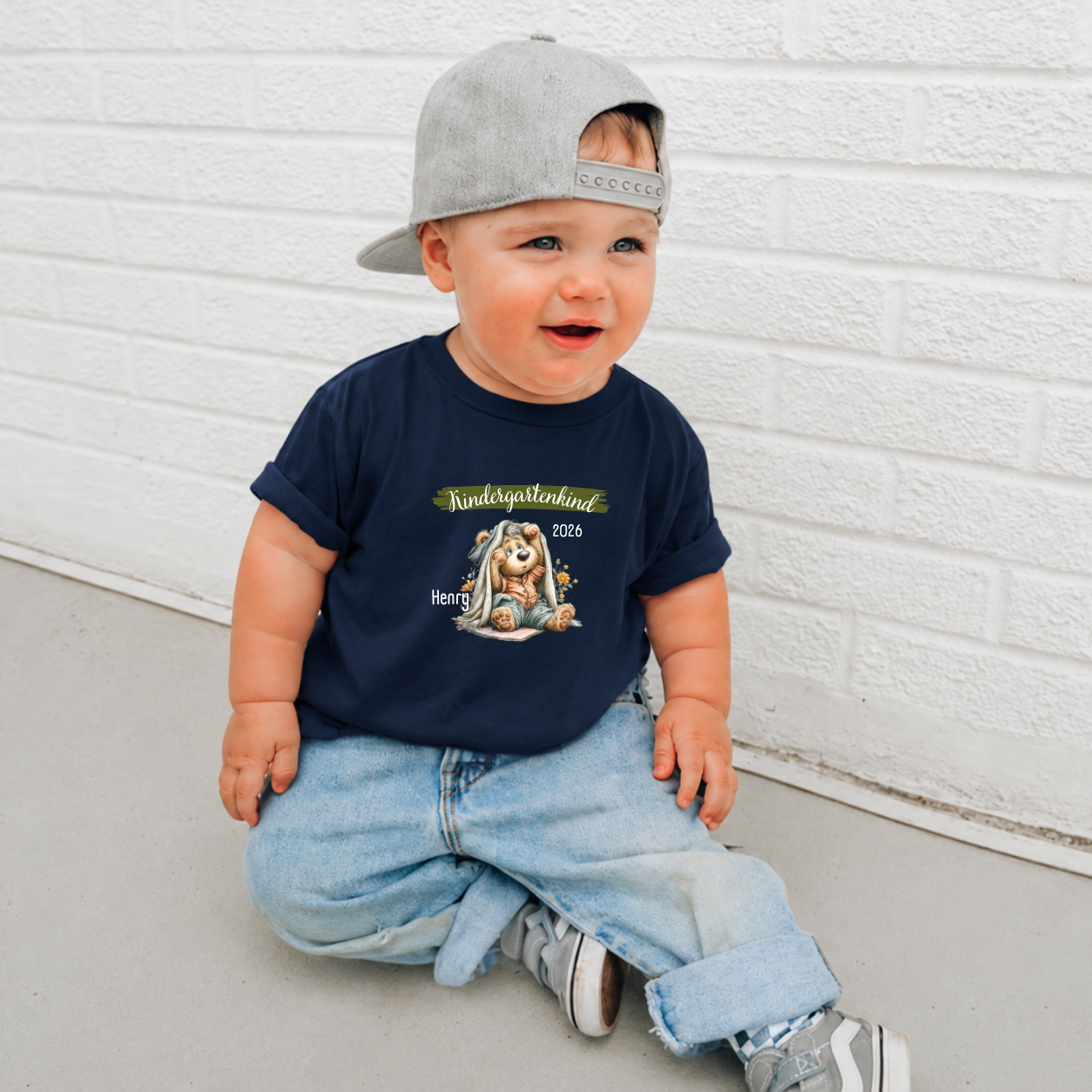 Kindergartenkind-Shirt 2026 – personalisiert mit Namen