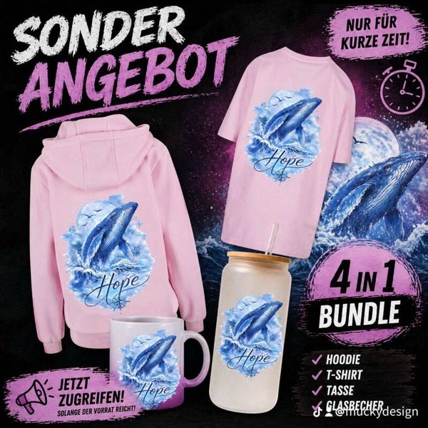 Hope Wal Blau – 4-in-1 Bundle Special Edition- Light Pink