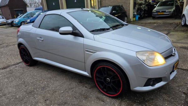 Opel Tigra Twintop 1.4 Twinport 2007 rood leder interieur sportwielen