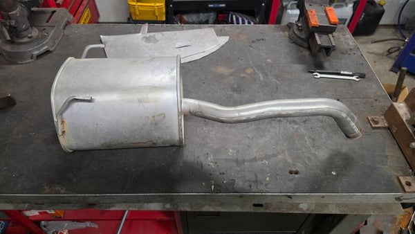 Einddemper Ford Ka Type 2 (2009-2012) - Gebruikt