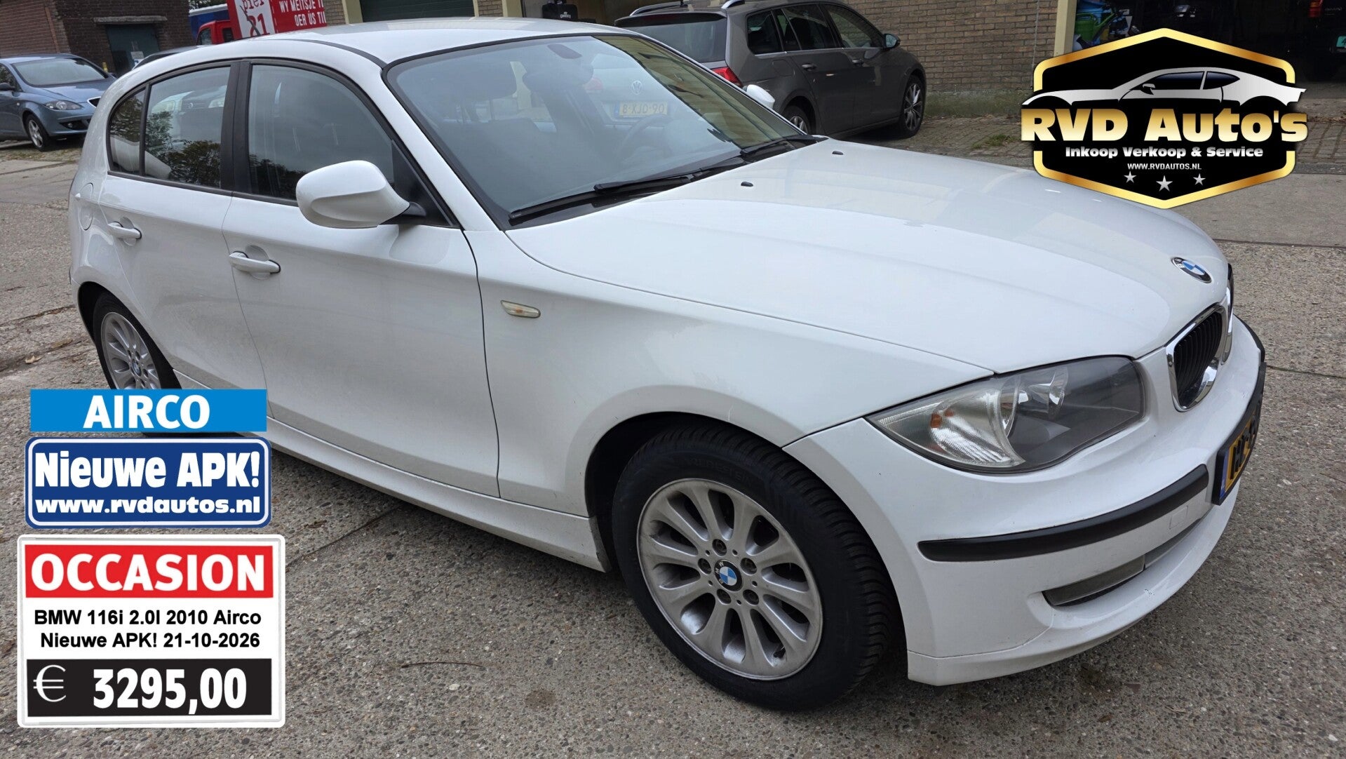 BMW 116i 2.0l 2010 Colorline Airco Nieuwe APK! 21-10-2026