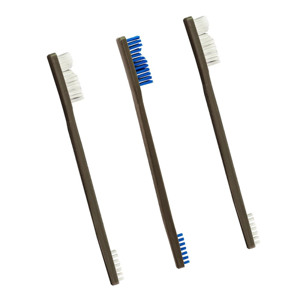 3-PK AP BRUSHES (2 NYLON/ 1 BLUE NYLON)