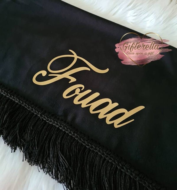 Zwarte gebedskleed  voor Kids & Volwassen