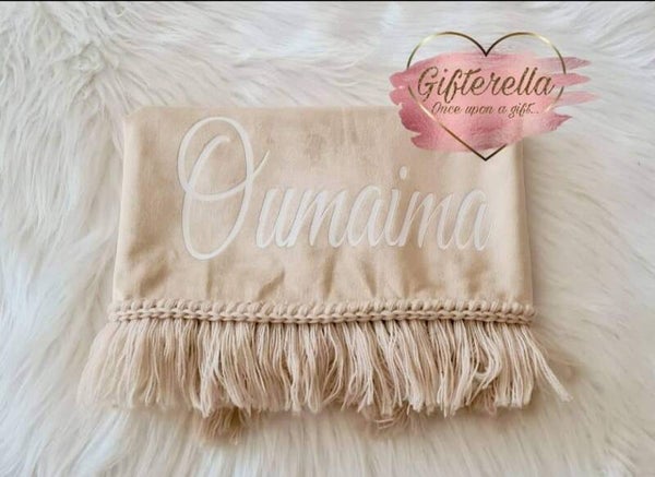 Creme/Gebroken wit gebedskleed voor volwassenen