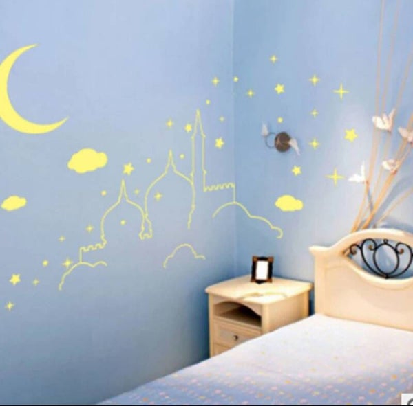 Glow in the Dark Muursticker (Moskee)