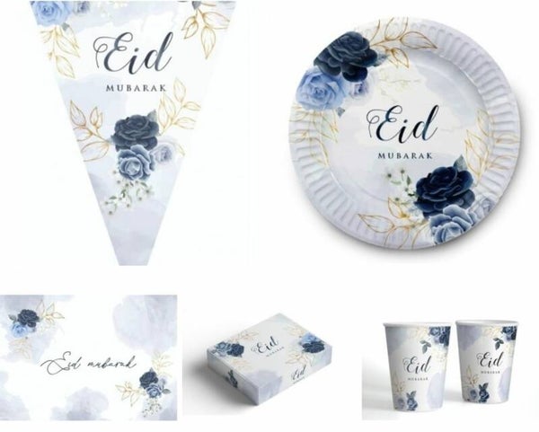 Compleet setje - Peony Blue