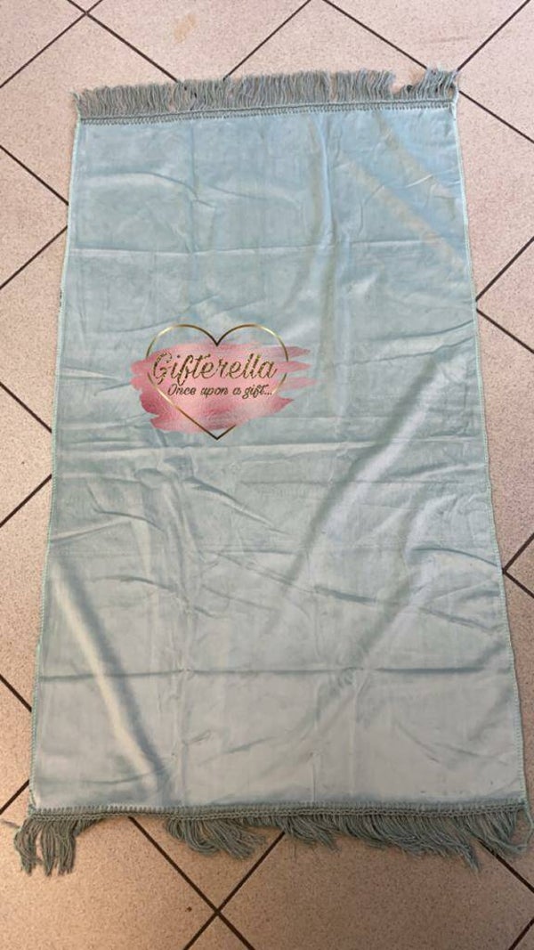 MintGroen gebedskleed voor Kids & Volwassenen