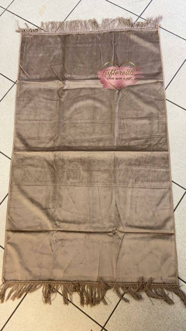 Donker Taupe gebedskleed voor kids & volwassenen