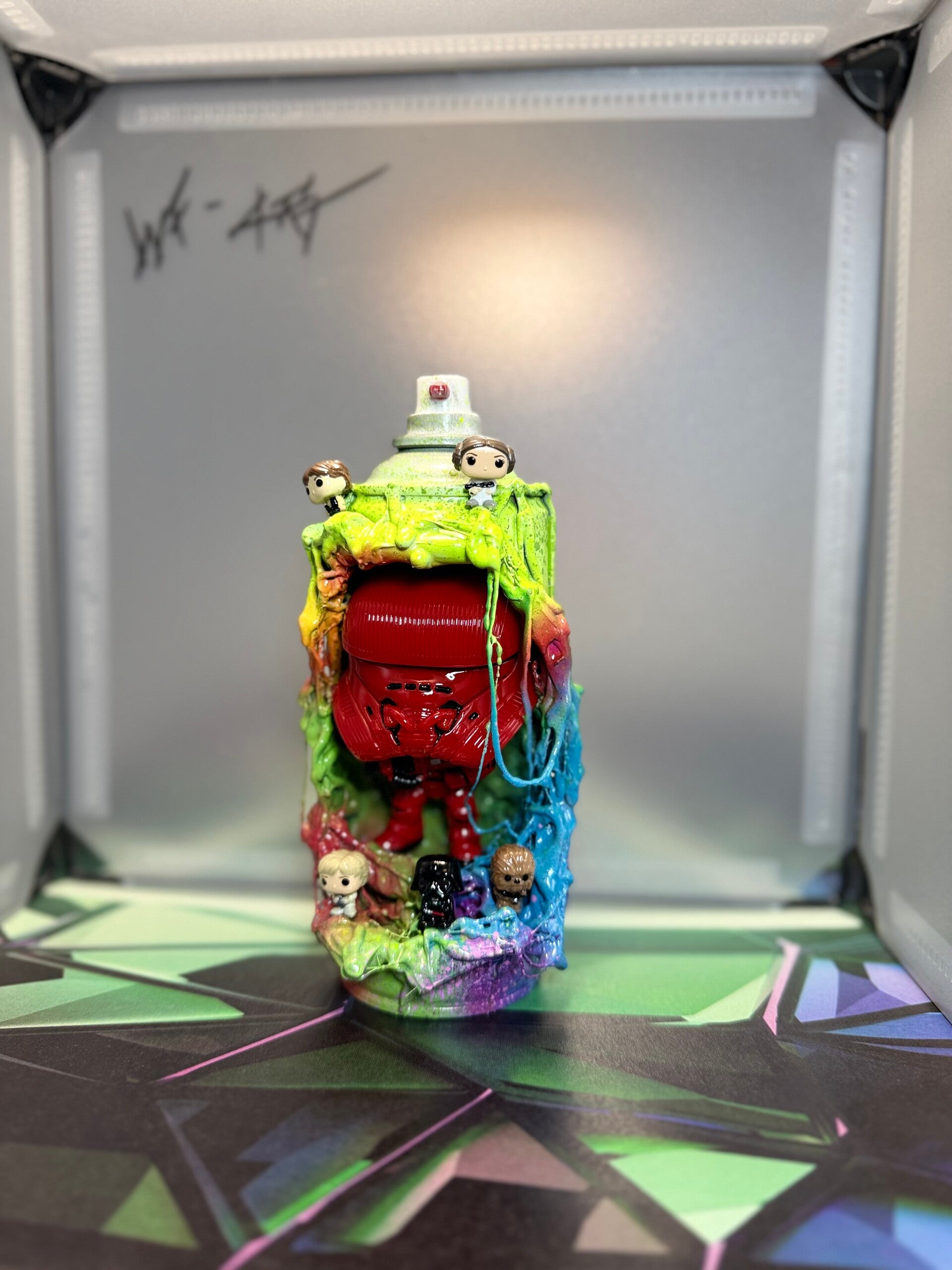 UNIKAT STREET-ART SPRAYDOSE - POP CULTURE MELTDOWN